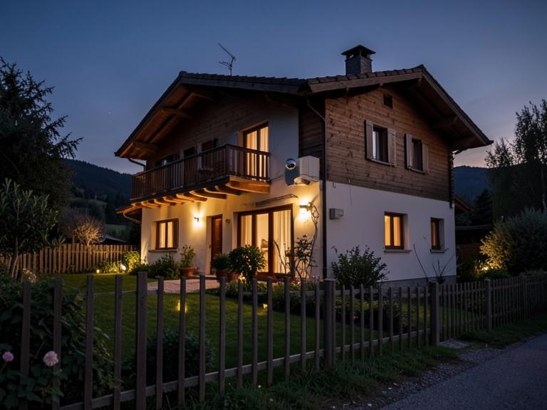 Chalet o adosado con jardín